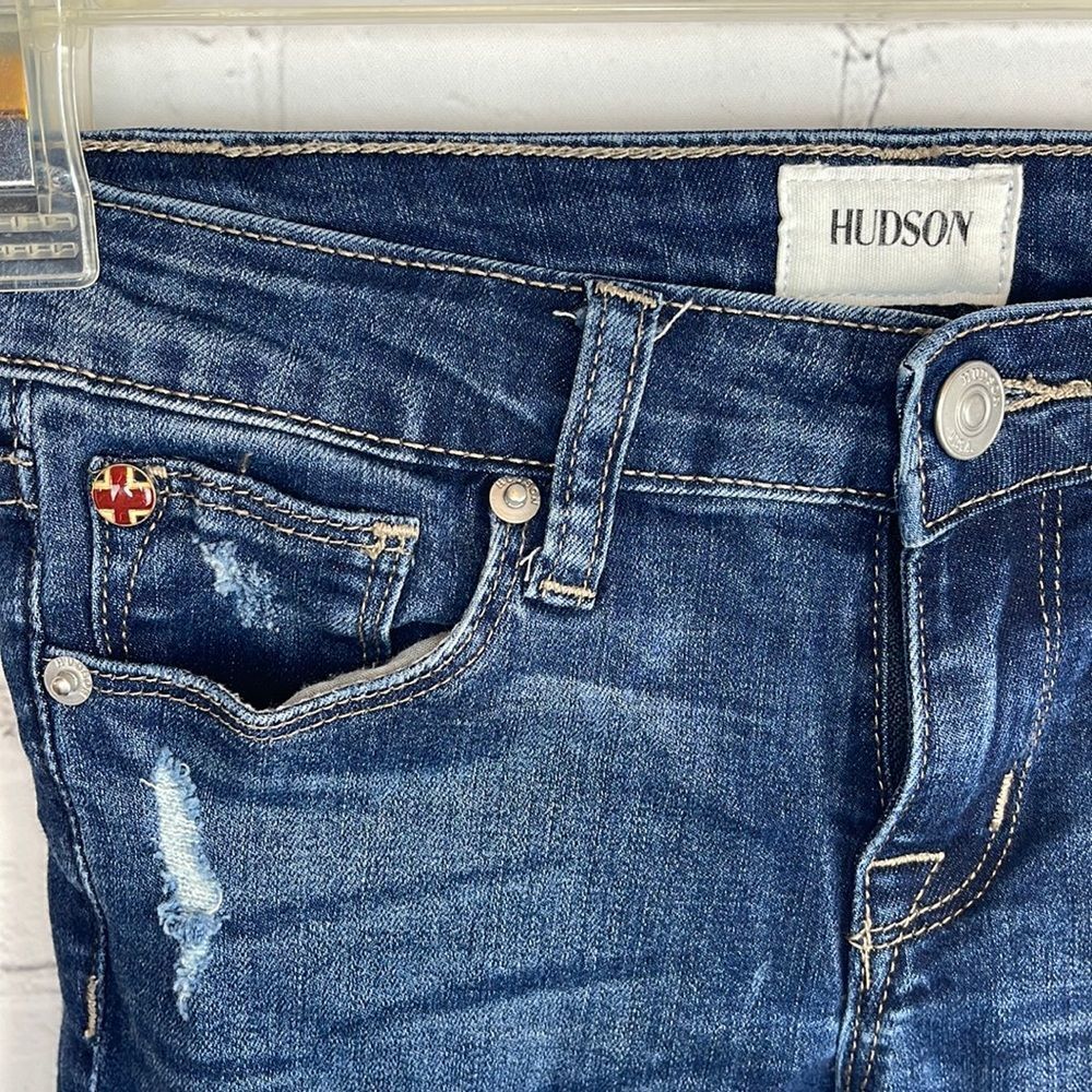 Hudson Jeans Distressed Girl’s Size 10 - Picture 2 of 7